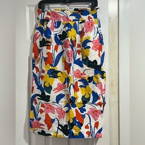 Printed classy midi skirt from JCrew size 8